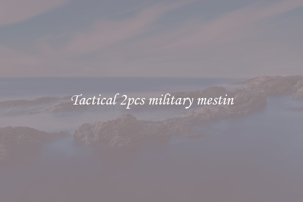 Tactical 2pcs military mestin