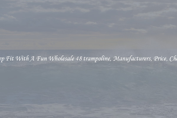 Keep Fit With A Fun Wholesale 48 trampoline, Manufacturers, Price, Cheap 