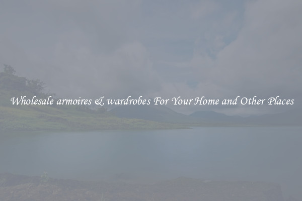 Wholesale armoires & wardrobes For Your Home and Other Places