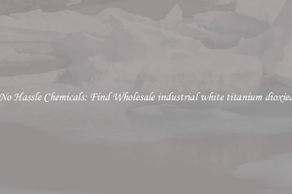 No Hassle Chemicals: Find Wholesale industrial white titanium dioxied