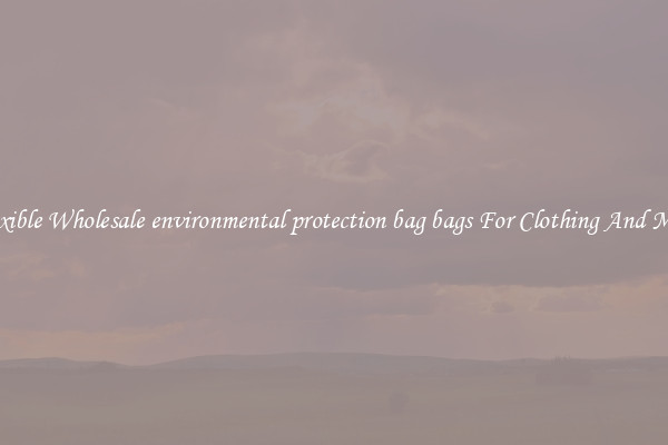 Flexible Wholesale environmental protection bag bags For Clothing And More